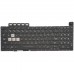 Πληκτρολόγιο Laptop Asus FA506 FA506U FX506 FX506LI FX506IU US μαύρο με οριζόντιο ENTER και backlit